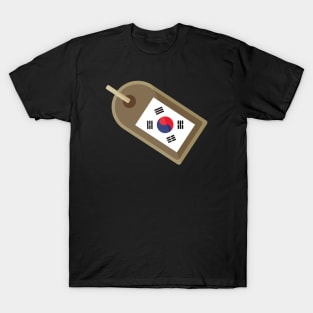 South Korea - Korean Flag (Tag) T-Shirt